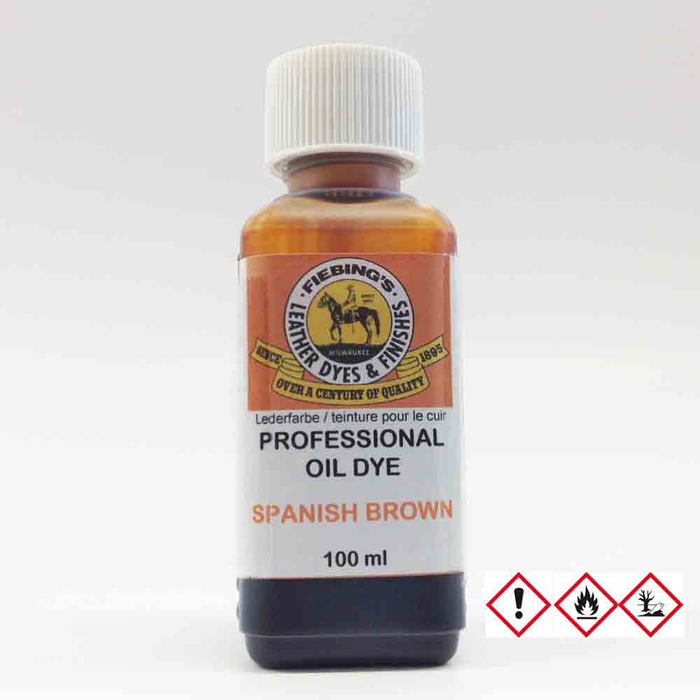 Fiebing's Professional Oil Dye SPANISH BROWN 100 ml